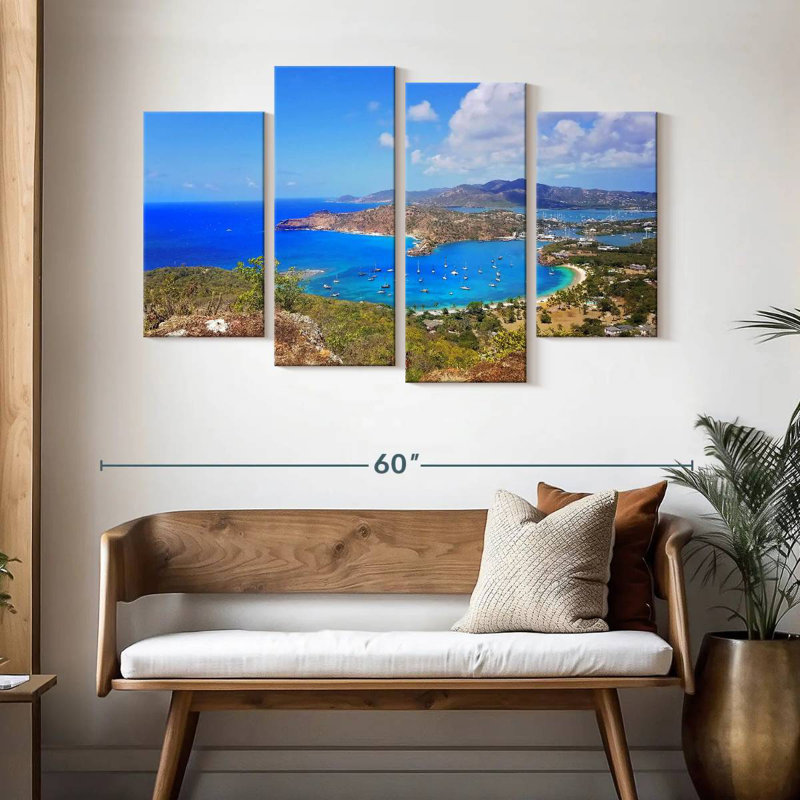 Keesha Scenic Antigua, H 32 po x l 52 po