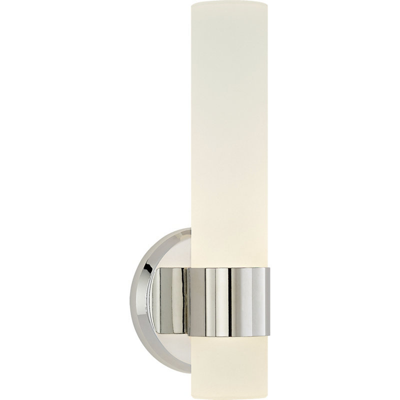 Ralph Lauren Barton 1 Light Armed Sconce, Polished Nickel