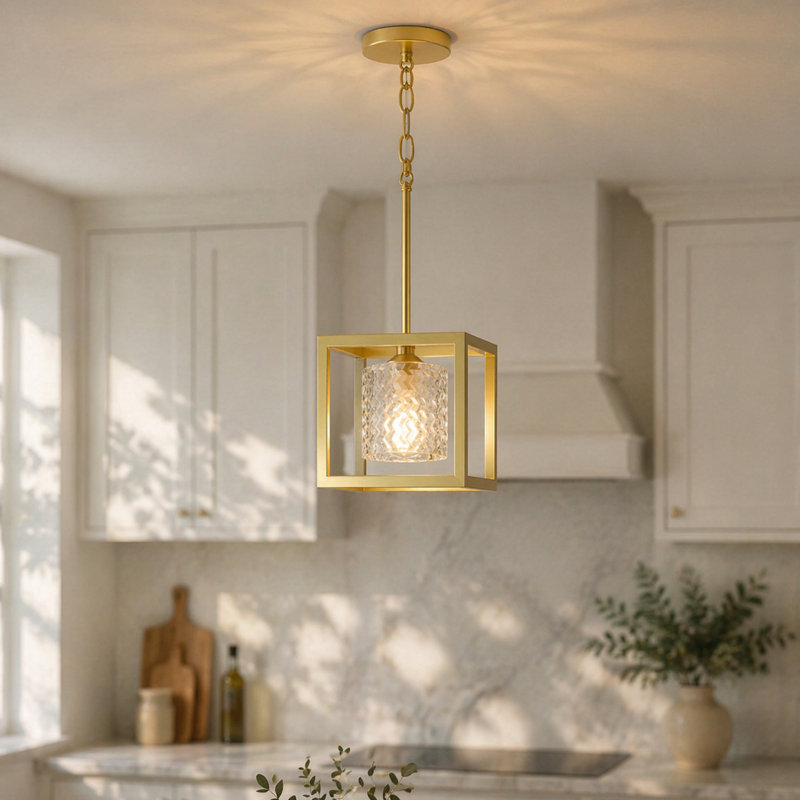 Soluri 1 - Light Gold Ceiling Light