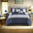 Piece Bedding Sets, Polyester Cal King, Embroidered Modern Home