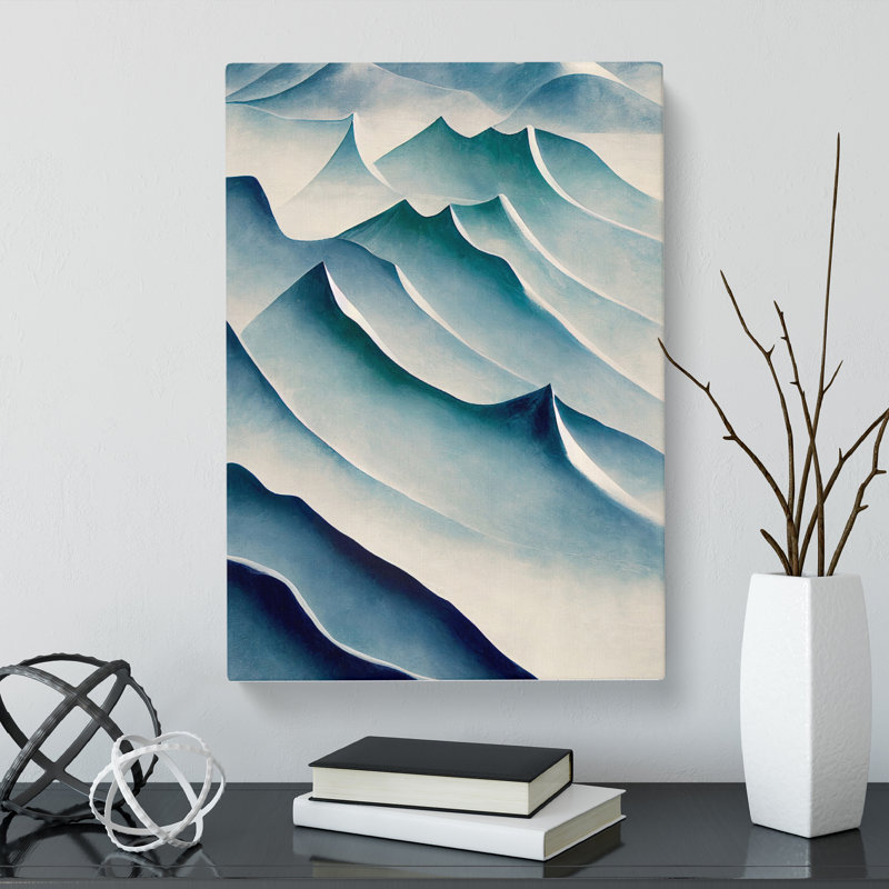 Glacier Abstract Vol.2 - Wrapped Canvas, 60cm H x 40cm W x 3cm D