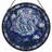 7.8"H Swan Lily Stained Glass Window Panel-1866577247