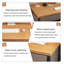 Bureau d'ordinateur en bois massif Luxury-1123350974