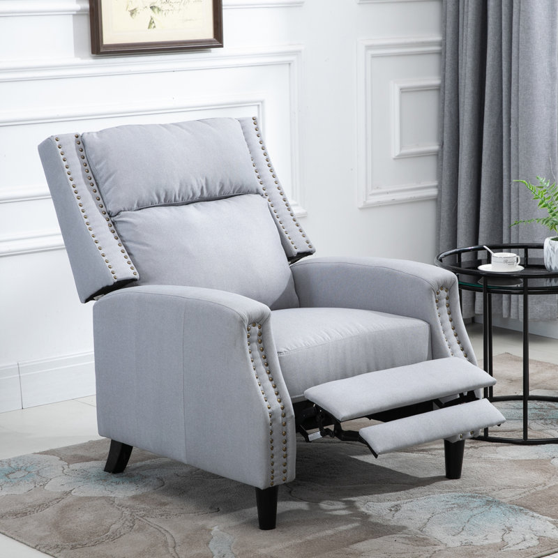 Fauteuil à oreilles en polyester 28,75 po Pip