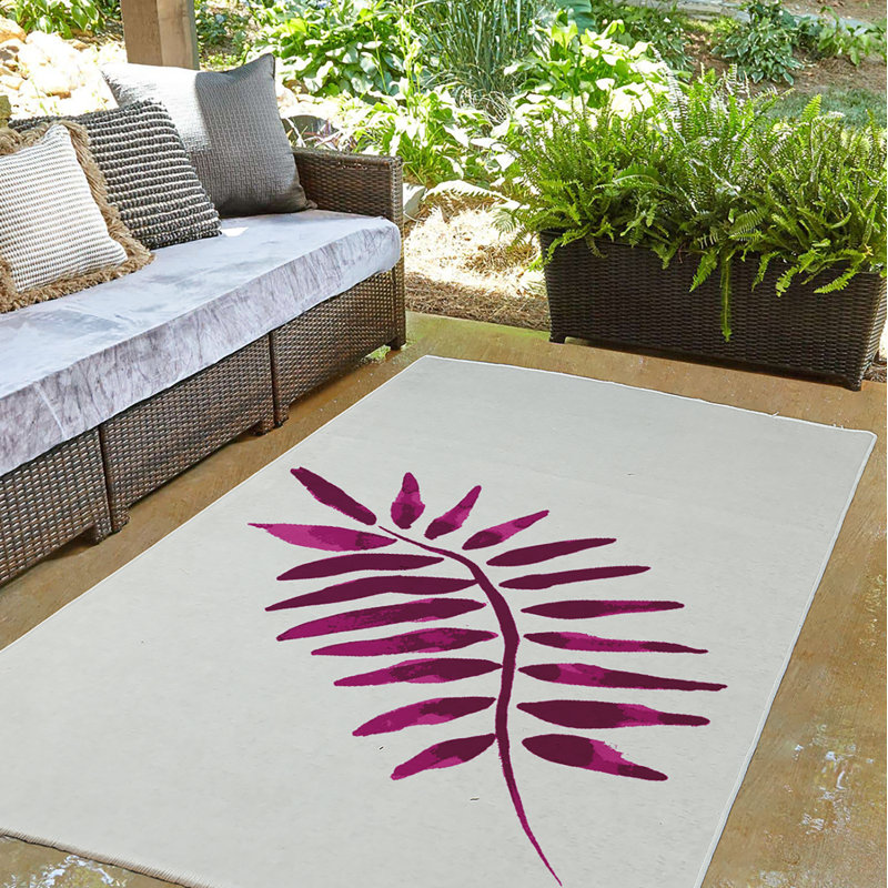 Chenille Indoor Rug, Rectangle 5' x 7'