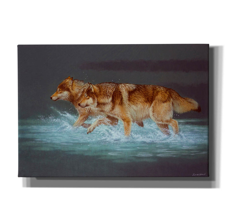 «Evening Travels» par Joh Naito sur toile