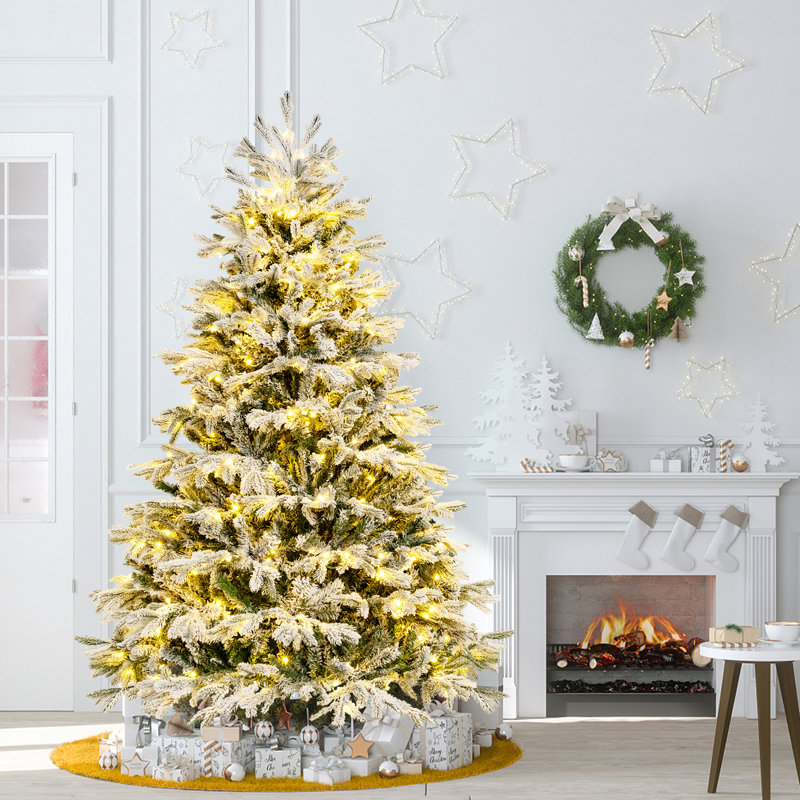 Lighted Artificial Christmas Tree