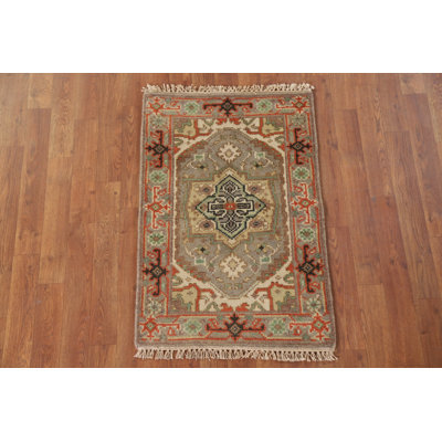 Tapis oriental géométrique 2 x 3