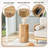 Indoor End Table, Small Round Coffee Table For Living Room,One piece-912075221