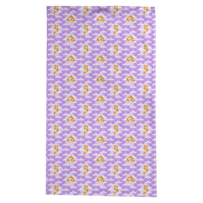 Leffel Koi Fish Waves Pattern Tablecloth