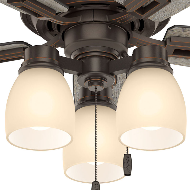 Onyx Bengal 44" Ceiling Fan with LED Light Kit