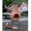 Lima Novelty Clay Wood Burning Smokeless Chimnea