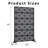 72"x 47" Outdoor Rectangular Metal Privacy Screen