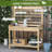 Versatile Garden Potting Bench with Multiple Storage Options and Durable Construction