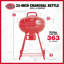 Barbecue au charbon et fumoir 22 po