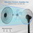 16" Oscillating Standing Floor Fan with Remote Control Timer Adjustable Tilt 12 Speeds Setting