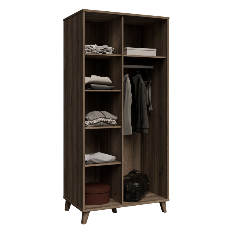 2 Door Manufactured Wood Wardrobe