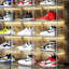 Rangement pour chaussures avec porte magnétique