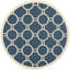 Tapis intérieur / extérieur bleu / beige Sayden-20794342
