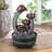 Bethanne Indoor Outdoor Weather Resistant Cascade Fountain with Lights