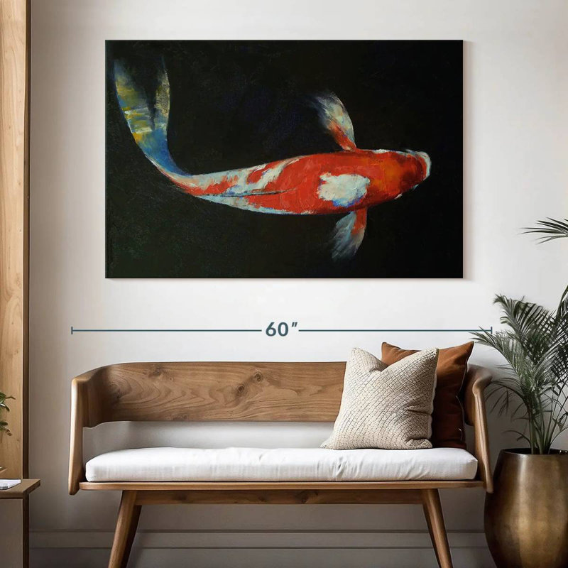 Brampt Koi, 34" H x 51" W