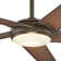 60" Raptor 5 - Blade LED Standard Ceiling Fan with Remote Control and Light Kit Included