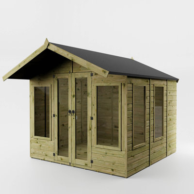 Mercia 8 x 8ft Premium Sussex Summerhouse