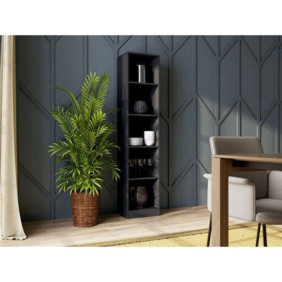 Paridhi 182cm H Solid Wood Bookcase