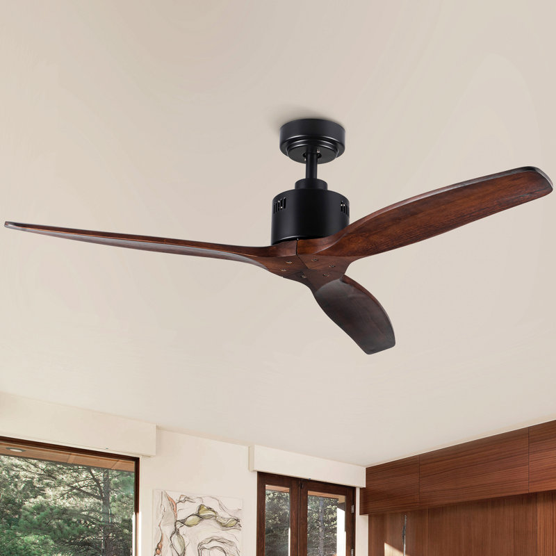 Ventilateur de plafond rustique 52 po avec télécommande Farmhouse