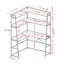 Bureau incliné / échelle Monico-488835614