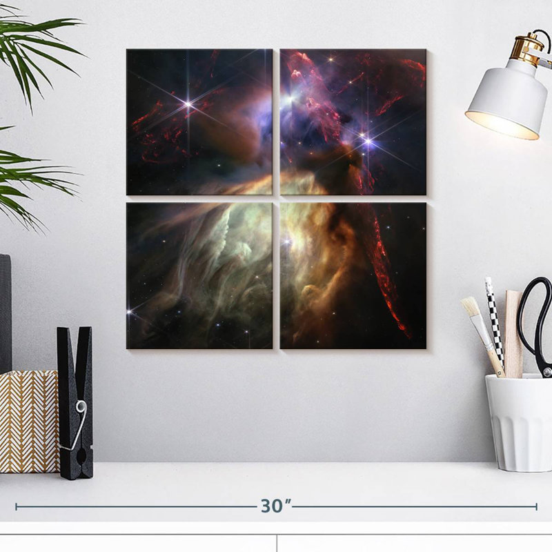 Oberle Rho Ophiuchi, 18" H x 18" W