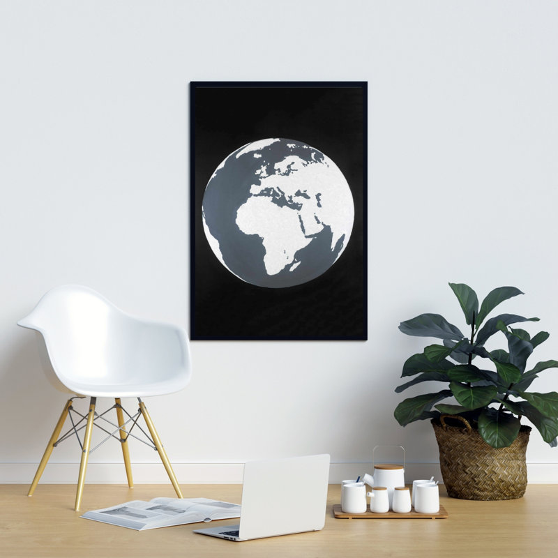 «Earth» sur toile