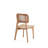 Versailles Industry Chic Ash Wood Dining Side Chair in Natural-72064196