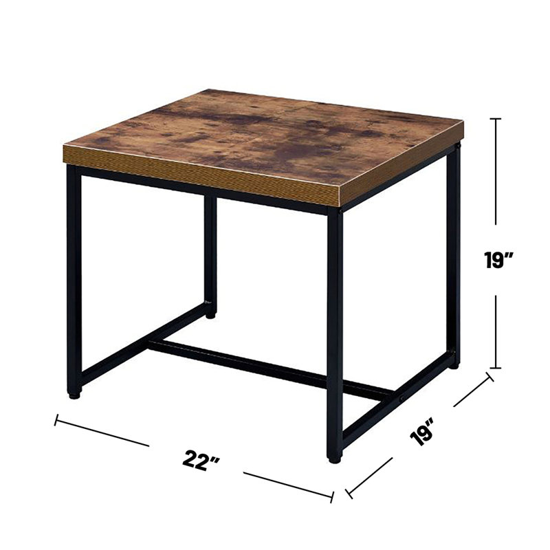 Table de bout rectangulaire en bois