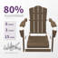 Chaise Adirondack pliante Delman-66178267