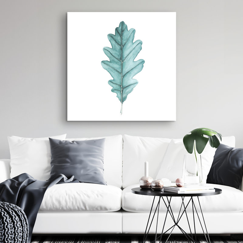 Oak leaf - 32"x32" art on canvas