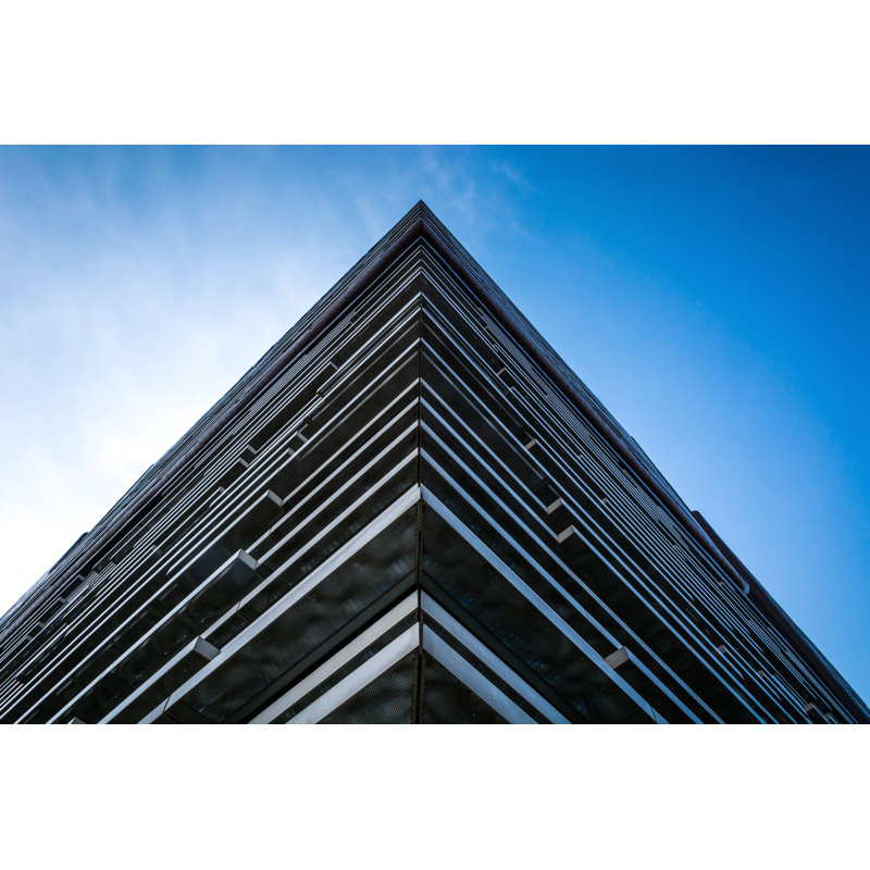 Modern Architecture by Evening_T - Wrapped Canvas Print, 30cm H x 46cm W x 3.8cm D