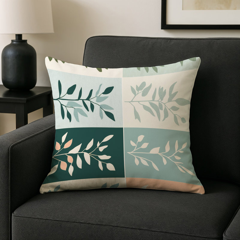 Forest Serenity Indoor And Outdoor Throw Pillow, Square 18"