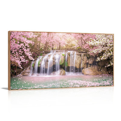 Cherry Blossom Canvas Wall Art Set Of 1