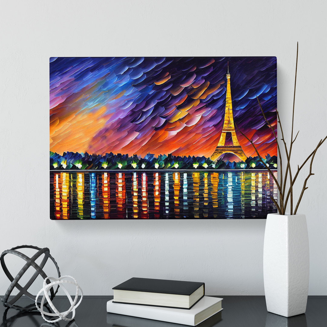 Eiffel Tower Paris Vol.5 - Wrapped Canvas