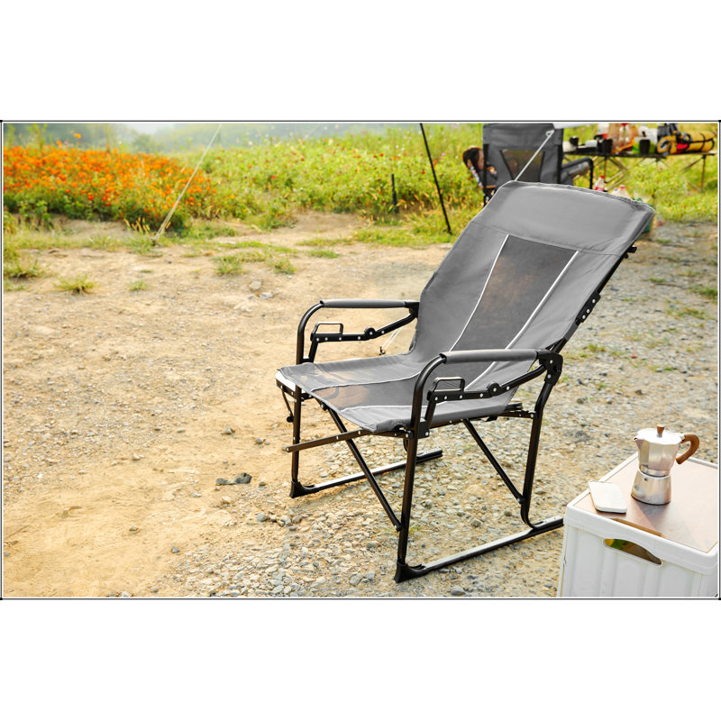 Chaise de réalisateur pliante surdimensionnée portative robuste avec table d'appoint et poche pour les activités de plein air