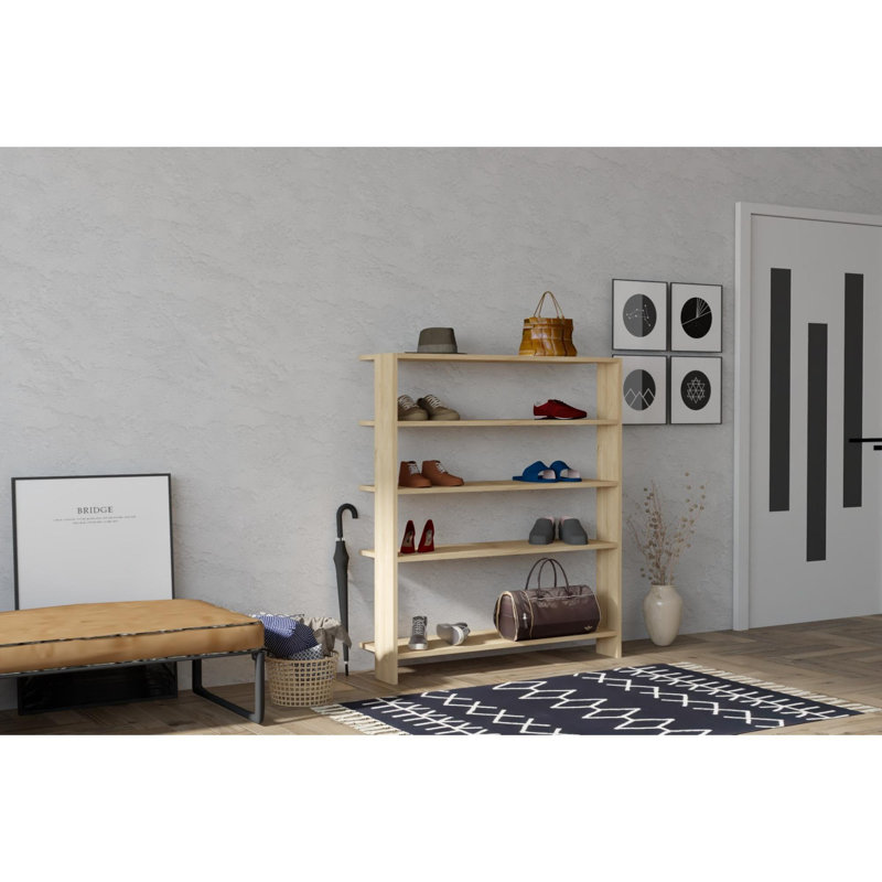 Baneen 8 Pair Shoe Storage Cabinet, Sapphire