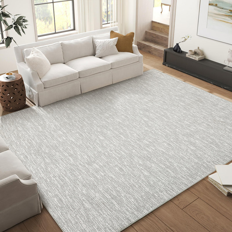 Tapis lavable ultramince, Gris, Tapis de couloir 2 pi x 8 pi