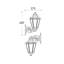 Wootton Outdoor Wall Lantern