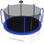 Trampoline 14 pi avec panier de basketball