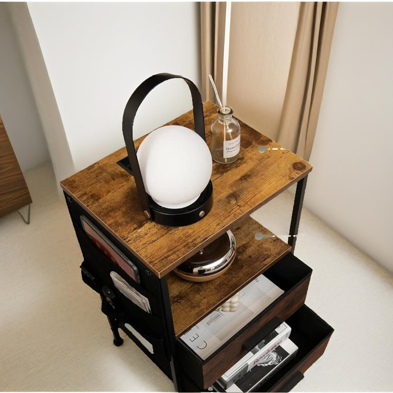 Mosinak 38 cm W Bedside Table