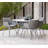 Joy Round Outdoor Dining Table , 56.7 " W 43.4 " D-56178172-56083121