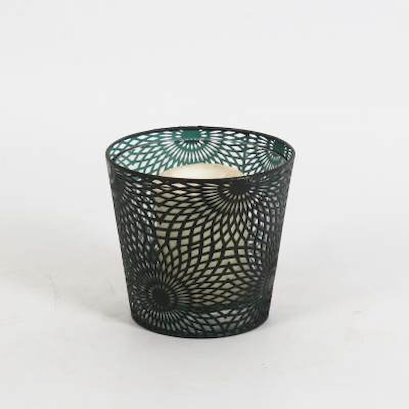 Petit porte-photophore en verre