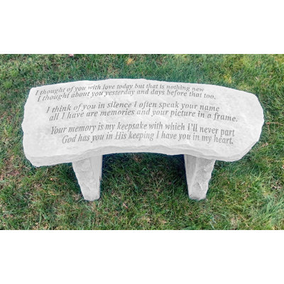 Concrete Outdoor Bench