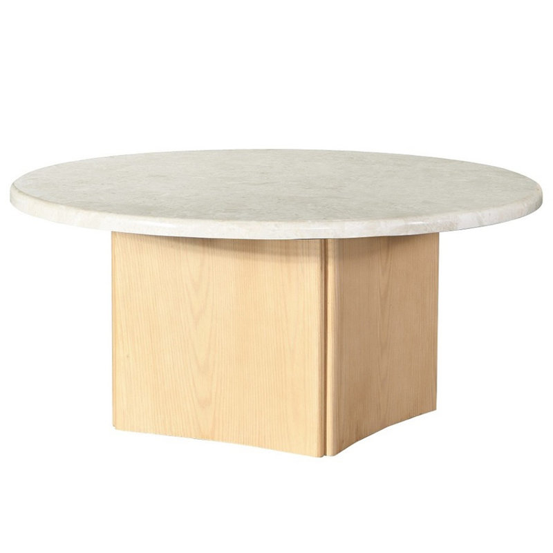 Nozomu Coffee Table W/Marble Top